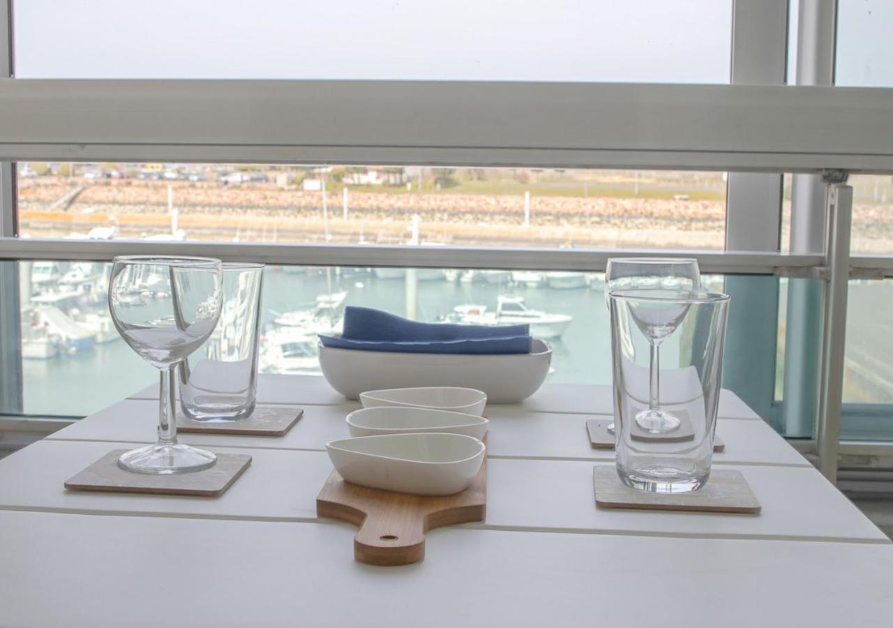 Le Greement - Appt Vue Sur Le Port Apartment กูร์เซิล-โซร์-แม ภายนอก รูปภาพ